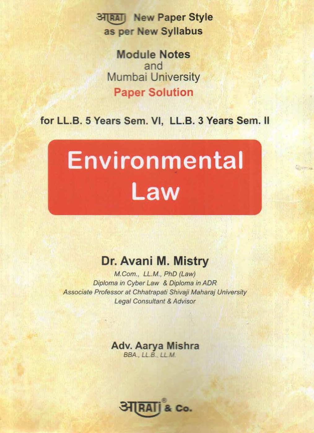 ENVIRONMENTAL LAW
