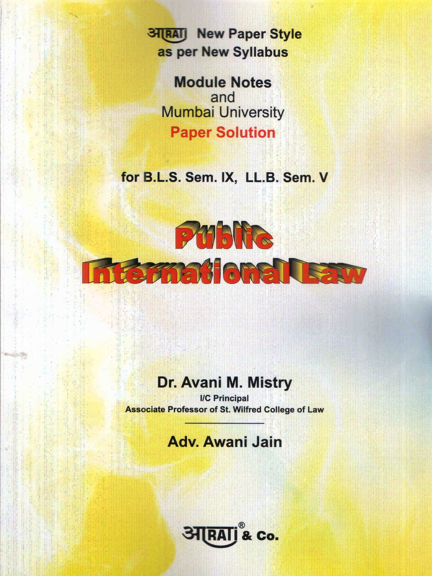 PAPER SOLUTION PUBLIC INTERNATIONAL LAW