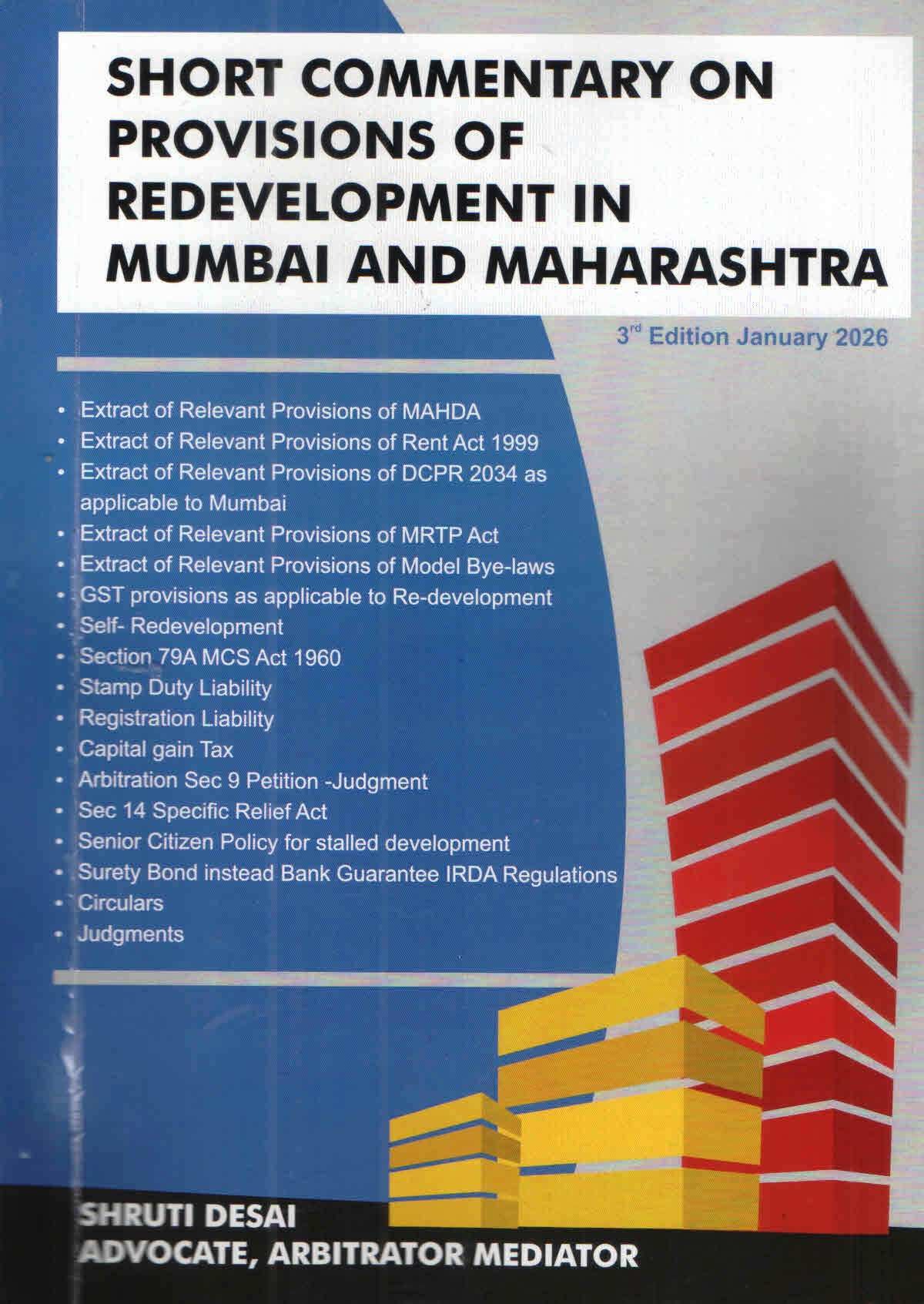 SHORT COMMENTRY ON PROVISIONS OF REDEVELOPMENT IN MUMBAI MAHARASHTRA