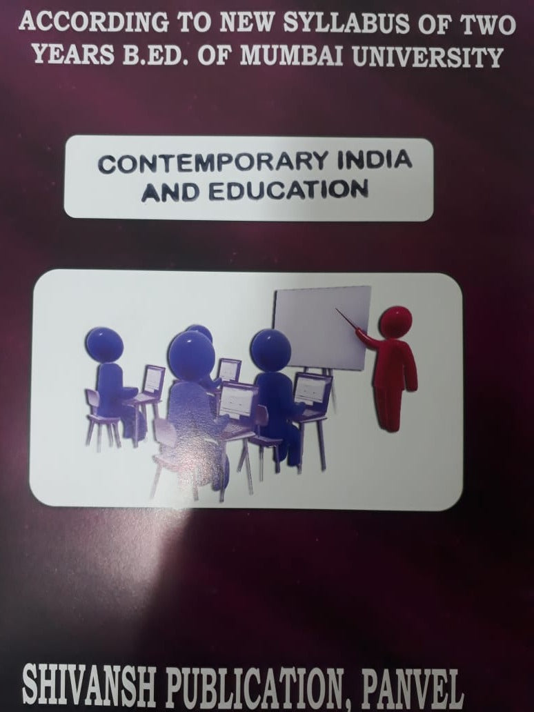 For Bed. Sem 4 Contemporary India and Education image 0
