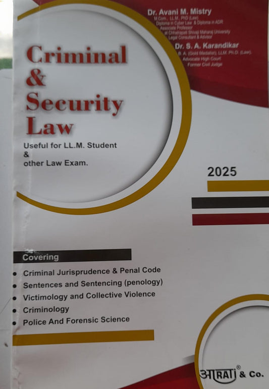 Criminal Security Law For LLm