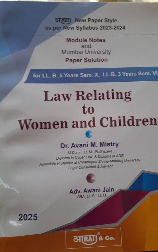 Ps Law Relating To Woman & Children