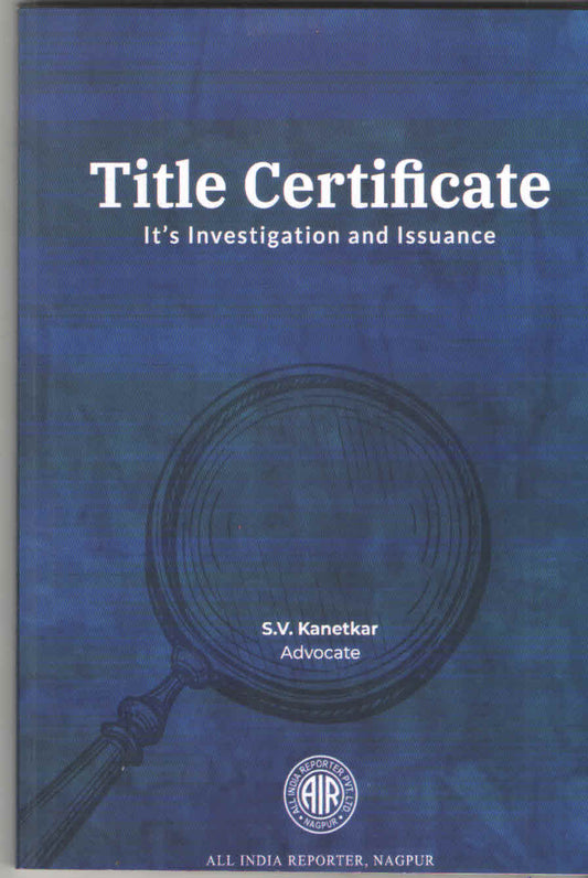 Title Certificate